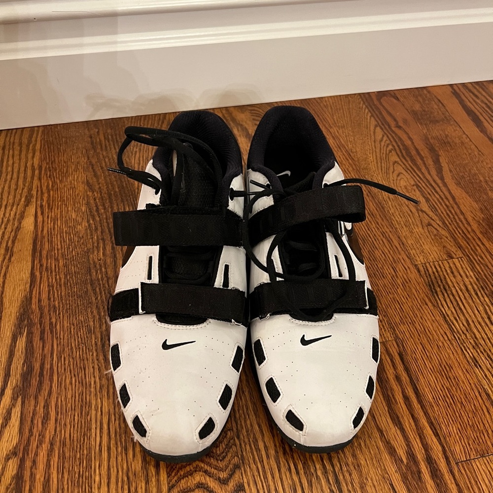 Nike Romaleos 2 weightlifting like new, white/black size 15